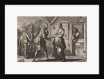 Count Gualterus asks Griseldis to marry him by Christoph Weigel