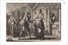 Count Gualterus asks Griseldis to marry him by Christoph Weigel