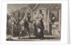 Count Gualterus asks Griseldis to marry him by Christoph Weigel