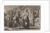 Count Gualterus asks Griseldis to marry him by Christoph Weigel