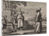 James, Bishop of Nische, taunted by three girls by Christoph Weigel