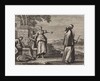 James, Bishop of Nische, taunted by three girls by Christoph Weigel