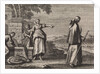 James, Bishop of Nische, taunted by three girls by Christoph Weigel
