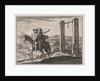 Man saved by his guardian angel of the gallows by Christoph Weigel