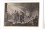 Peter liberated by the angel from prison by Pieter Mortier