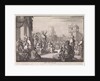 Sermon of Christ in front of the temple by Jan Luyken