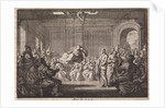 Healing of a paralytic by Pieter Mortier