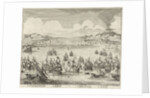 Naval battle at Agosta by Hendrick and Dirk Boom