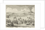 Naval battle at Agosta by Hendrick and Dirk Boom