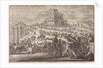 King Solomon builds the temple by Jan Luyken