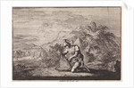 Gideon and the wet sheepskin by Pieter Mortier