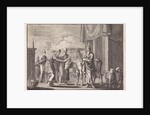 Aaron blesses the cattle which is to be sacrificed by Pieter Mortier