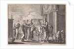 Aaron blesses the cattle which is to be sacrificed by Pieter Mortier