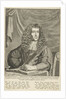 Portrait of Sebastian Schelckens, rector at Franeker by Jan Luyken