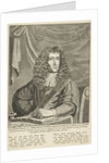 Portrait of Sebastian Schelckens, rector at Franeker by Jan Luyken