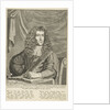 Portrait of Sebastian Schelckens, rector at Franeker by Jan Luyken