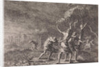 Plague of locusts by Pieter Mortier