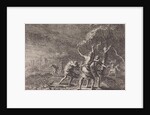 Plague of locusts by Pieter Mortier