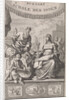 Woman with palm branch learns about Judaism by Hendrik van Damme