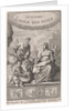 Woman with palm branch learns about Judaism by Hendrik van Damme