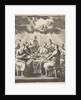 Eight men singing around a table by Jacobus van Hardenberg