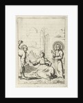 Christ shows a fountain in the heart of the personified soul by Pieter Arentsz II