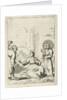 Christ shows a fountain in the heart of the personified soul by Pieter Arentsz II