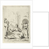 Christ shows a fountain in the heart of the personified soul by Pieter Arentsz II