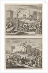 Martyrdom of the early Christians and the martyrdom of Saint Julian by Barent Visscher
