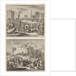 Martyrdom of the early Christians and the martyrdom of Saint Julian by Barent Visscher