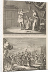 Holy Theodora and Didymus is liberated by the martyrdom of St. Theodora and Didymus by Barent Visscher