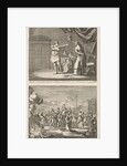 Holy Theodora and Didymus is liberated by the martyrdom of St. Theodora and Didymus by Barent Visscher
