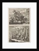 Holy Eulampia and her brother are boiled alive in oil and the Martyrdom of Saint Rufina Rome by Jacobus van Hardenberg