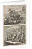 Holy Eulampia and her brother are boiled alive in oil and the Martyrdom of Saint Rufina Rome by Jacobus van Hardenberg