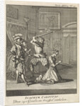 Joachim von Carpzov orders his wife's beheading by Jan Luyken