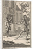Don Pablo (Buscon) meet a fencing master by Jan Claesz ten Hoorn