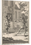 Don Pablo (Buscon) meet a fencing master by Jan Claesz ten Hoorn