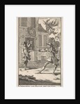 Don Pablo (Buscon) meet a fencing master by Jan Claesz ten Hoorn