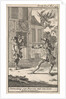 Don Pablo (Buscon) meet a fencing master by Jan Claesz ten Hoorn