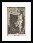 Don Diego meets a man with a lantern by Jan Claesz ten Hoorn
