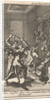 The Registrar is attacked by four men dressed as devils by Jan Claesz ten Hoorn