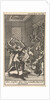 The Registrar is attacked by four men dressed as devils by Jan Claesz ten Hoorn