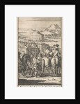 Cardinal Mazarin in a carriage on the way to Pheasant Island by Boudewijn van der Aa