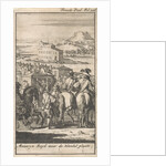 Cardinal Mazarin in a carriage on the way to Pheasant Island by Boudewijn van der Aa