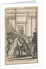 King Louis XIV greet Cardinal Mazarin by Boudewijn van der Aa
