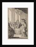 Cardinal Mazarin defends himself in a meeting by Boudewijn van der Aa
