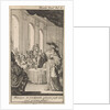 Cardinal Mazarin defends himself in a meeting by Boudewijn van der Aa
