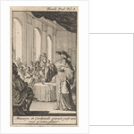 Cardinal Mazarin defends himself in a meeting by Boudewijn van der Aa