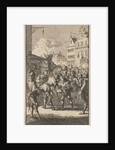 Louis II de Bourbon, Prince of Conde, is welcomed after his release by the Parisians, 1651 by Boudewijn van der Aa