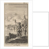 Bishop Mazarin close the peace treaty of Cherasco by Boudewijn van der Aa